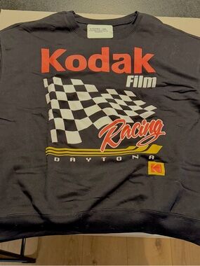 Vintage Kodak Film Racing Sweatshirt *New/ Never Worn*